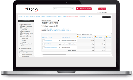 e-Logos 3.0 valutazioni