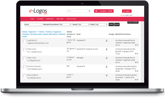 e-Logos 3.0 gestione iscritti